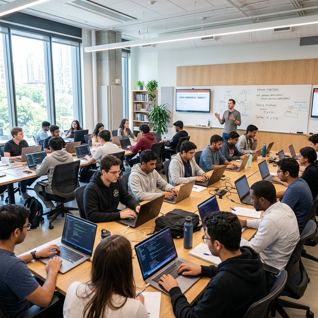 Coding Class in Session